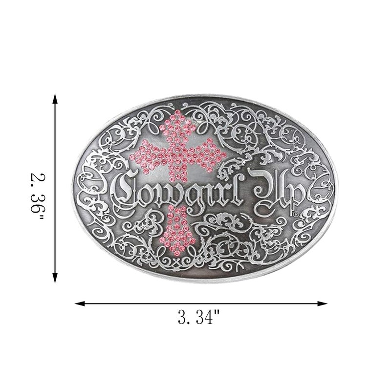 QQA Native American men's novelty belt buckle Birthday party holiday gifts cowboy buckles (belt buckle, 7) - Image 2